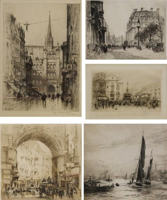 Lot 1058 - William Walcot (1874-1943) "Arc St. Carlo,...