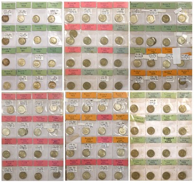 Lot 109 - A Collection of 20th Century Shillings,...