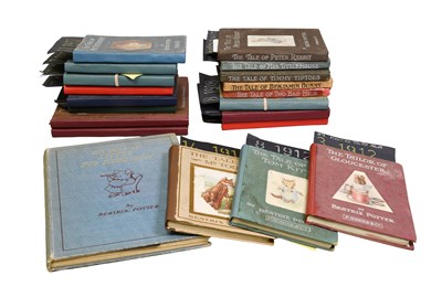 Lot 1134 - A Collection of Beatrix Potter Books, early...