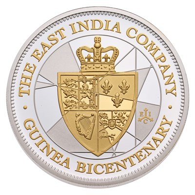 Lot 298 - East India Company, 5oz Silver Proof Coin 2016,...
