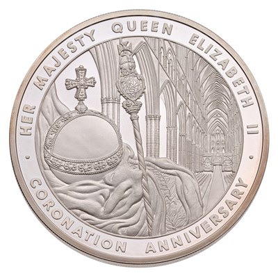 Lot 289 - UK, Silver Proof 5oz Ten Pounds 2013, struck...