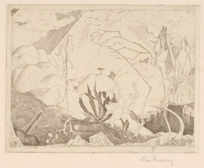 Lot 449 - Charles Murray (1894-1954) Scottish Surreal...