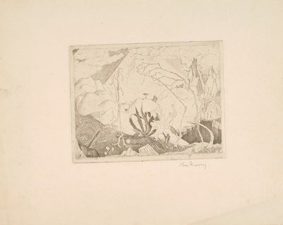 Lot 449 - Charles Murray (1894-1954) Scottish Surreal...