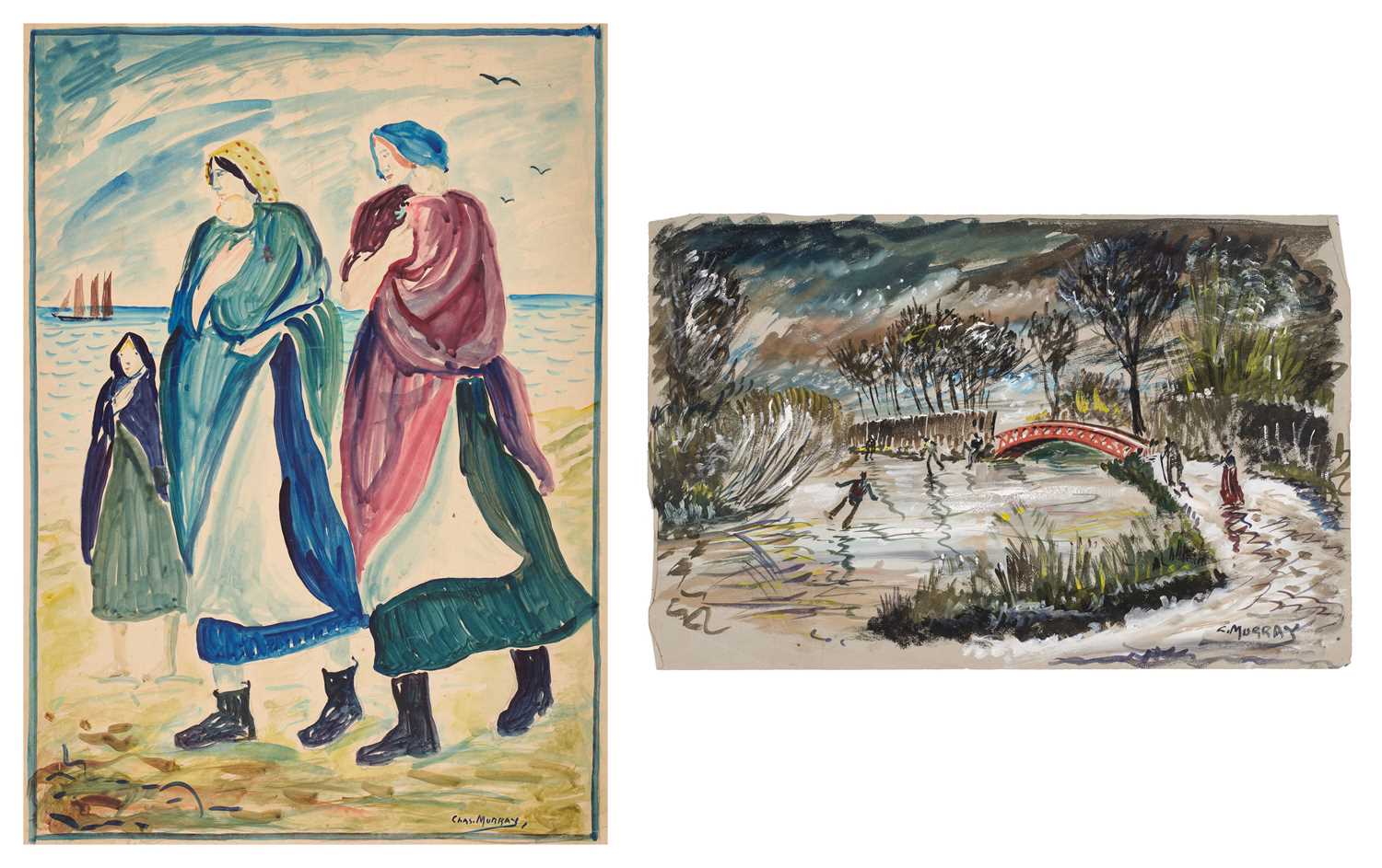 Lot 443 - Charles Murray (1894-1954) Scottish Mothers...