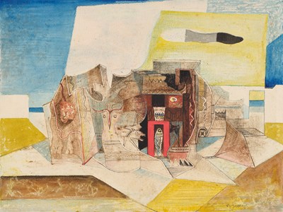 Lot 448 - Charles Murray (1894-1954) Scottish "The Vase"...