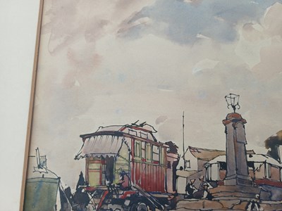 Lot 410 - Frederick (Fred) Lawson (1888-1968) Caravans...