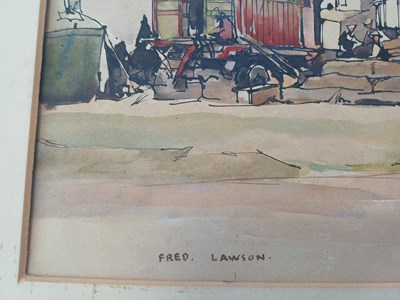 Lot 410 - Frederick (Fred) Lawson (1888-1968) Caravans...