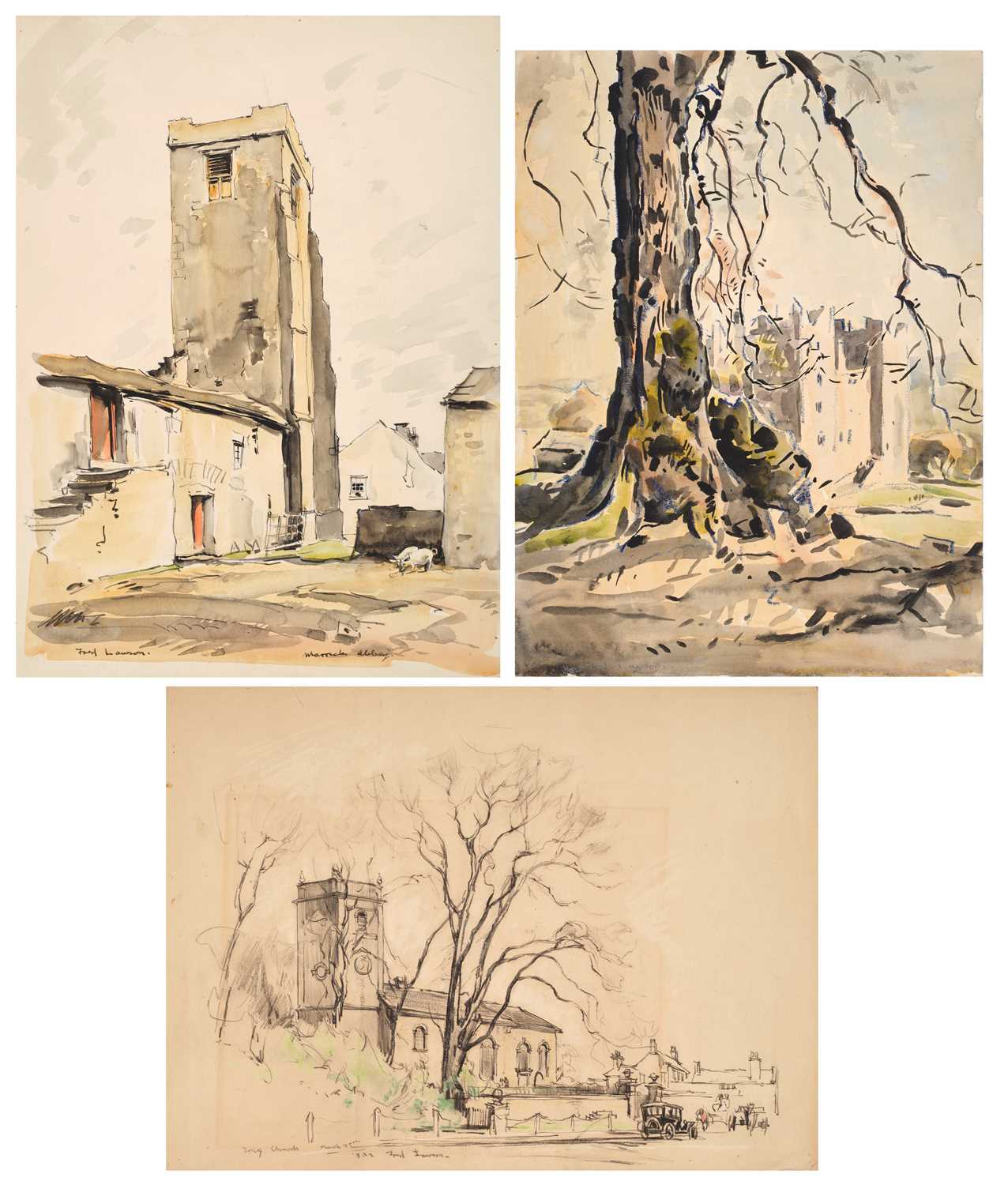 Lot 402 - Frederick (Fred) Lawson (1888-1968) "Tong...