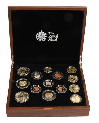 Lot 266 - UK Premium Proof Set 2017; 14 coin set,...