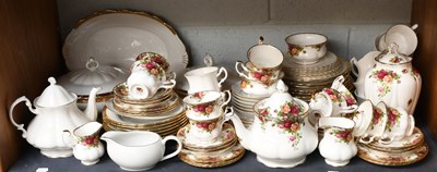 Lot 163 - A Royal Albert Porcelain "Old Country Roses"...