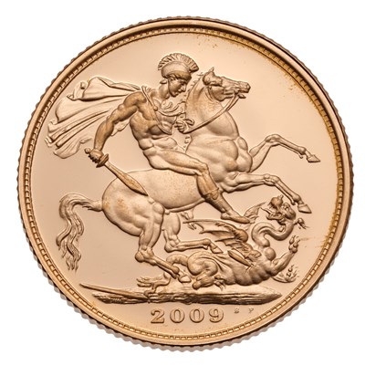 Lot 208 - Elizabeth II, Proof Sovereign 2009;...