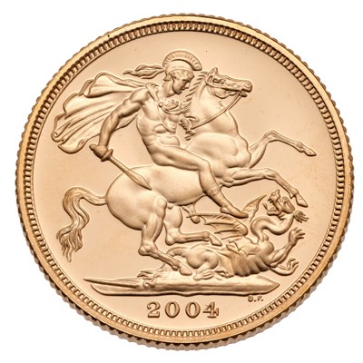 Lot 204 - Elizabeth II, Proof Sovereign 2004;...