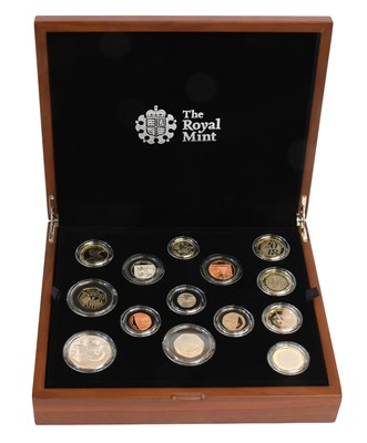Lot 265 - UK Premium Proof Set 2018; 14 coin set,...