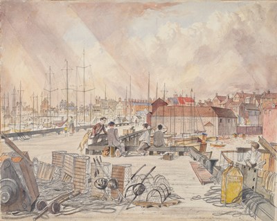 Lot 418 - Fred Cecil Jones RBA (1891-1956) "Bridlington"...