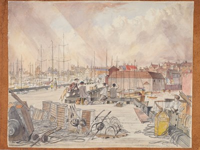 Lot 418 - Fred Cecil Jones RBA (1891-1956) "Bridlington"...