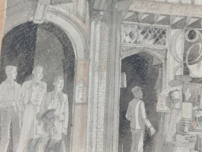 Lot 415 - Fred Cecil Jones RBA (1891-1956) "York" Signed,...