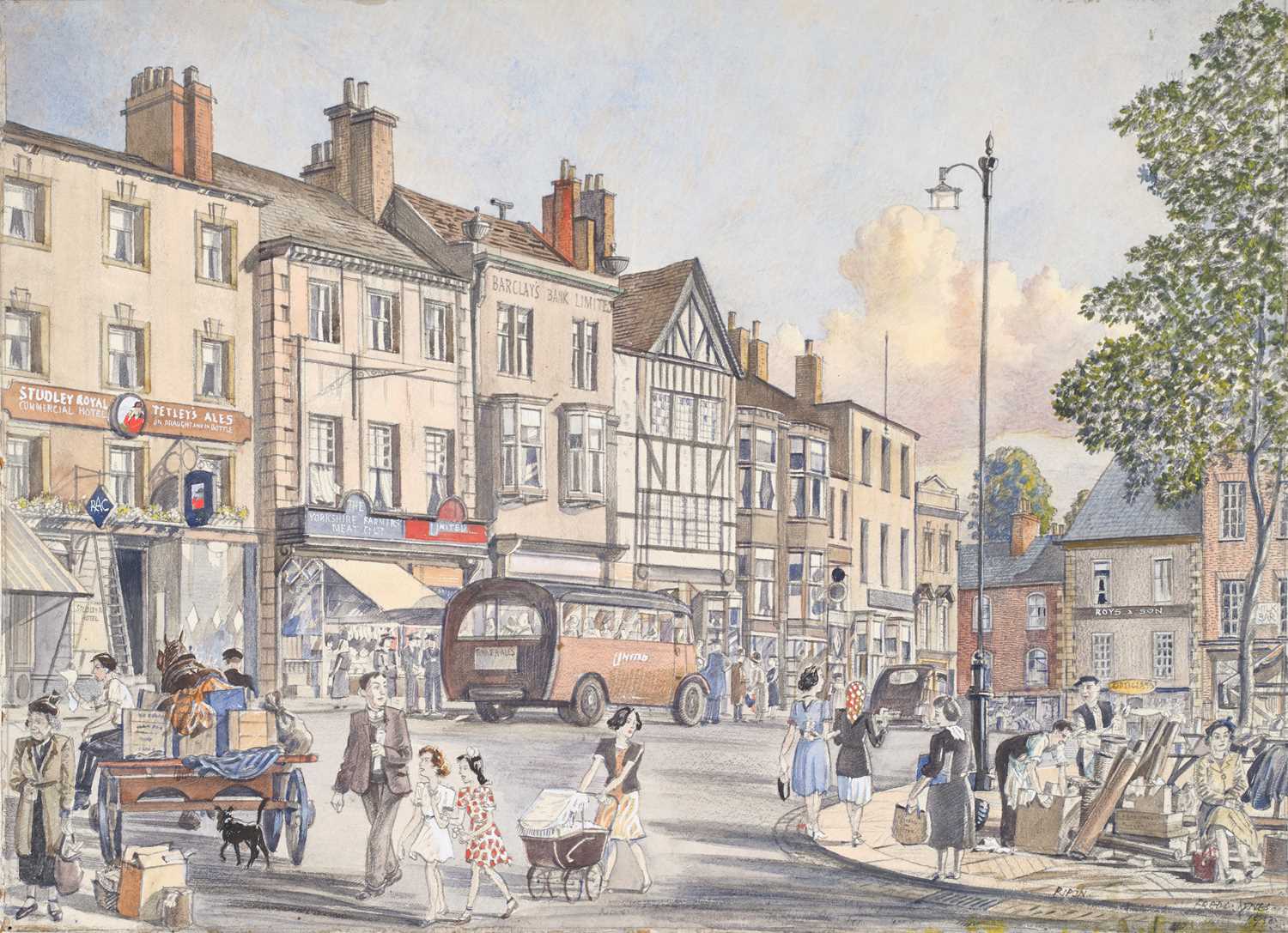 Lot 417 - Fred Cecil Jones RBA (1891-1956) "Ripon"...