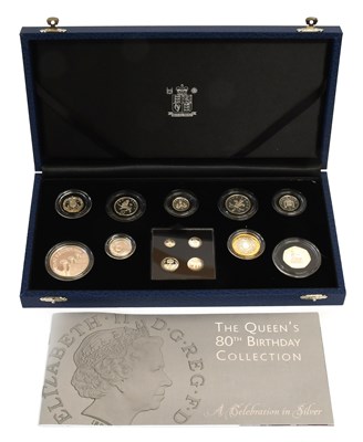 Lot 387 - Royal Mint, The Queen's 80th Birthday...