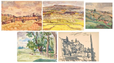 Lot 435 - Muriel Metcalfe (1910-1994) "Quarries, Heaton,...