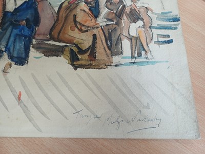 Lot 431 - Philip Naviasky (1894-1983) "Tangier" Signed,...