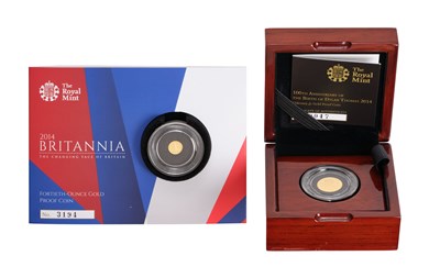 Lot 221 - Royal Mint, Gold Proof One Pound 2014,...