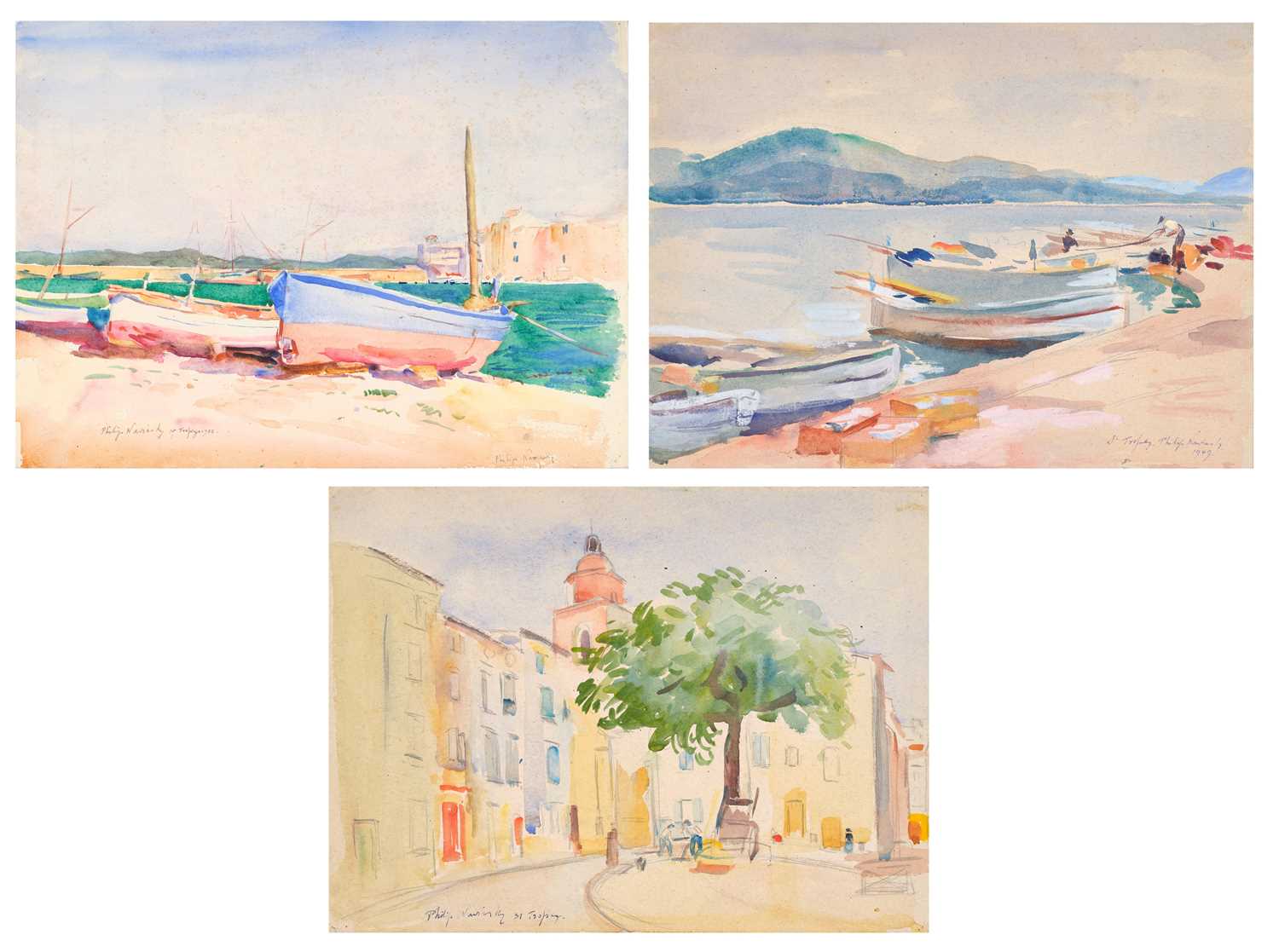 Lot 428 - Philip Naviasky (1894-1983) "Saint-Tropez"...