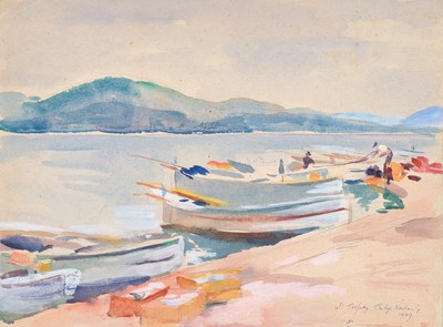 Lot 428 - Philip Naviasky (1894-1983) "Saint-Tropez"...