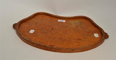 Lot 236 - A Mouseman oak tray