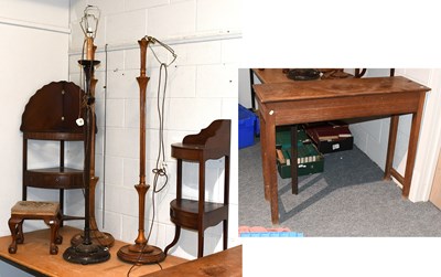 Lot 1339 - A Group of Occasional Furniture, two George...