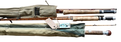Lot 3040 - A Hardy Wye 11' Split Cane Salmon Fly Rod