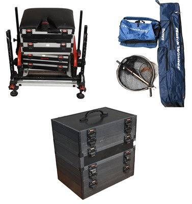 Lot 3026 - A Daiwa Adjustable Seat / Storage Box