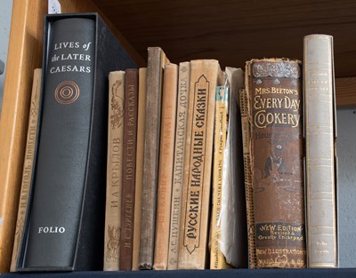 Lot 586 - Assorted Books, including Russian literature,...