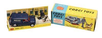 Lot 3338 - Corgi 448 BMC Mini Police Van With Tracker Dog