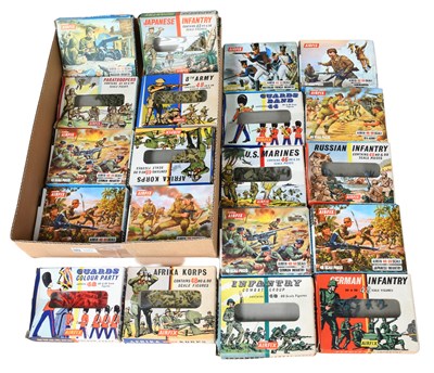 Lot 3262 - Airfix HO/OO Scale Military Figure Sets