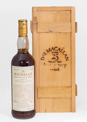 Lot 3245 - The Macallan Anniversary 25 Year Old Speyside...