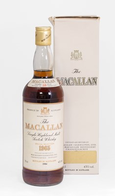 Lot 3238 - Macallan 1965 18 Years Old Single Highland...