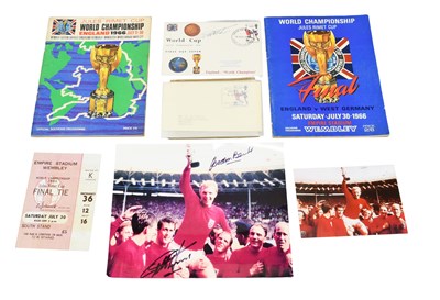 Lot 3019 - World Cup 1966 Cup Final Programme
