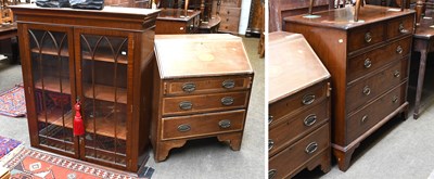 Lot 1306 - A Victorian Four-Height Chest of Drawers, on...