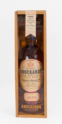 Lot 3220 - Knockando 1978 Single Malt Scotch Whisky,...