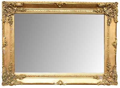 Lot 1330 - A Reproduction Gilt Framed Rectangular Wall...