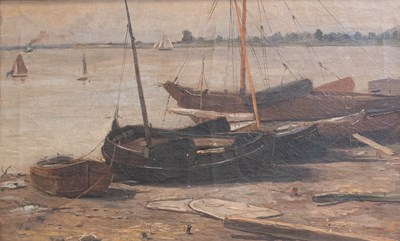 Lot 1244 - Maurice Hagemaus (1852-1917) Belgian Beached...