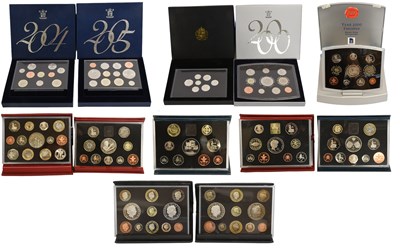 Lot 241 - 12x UK Proof Sets, to include:1996, 1998...