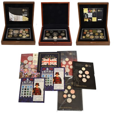 Lot 243 - Assorted Royal Mint Executive Proof Sets,...