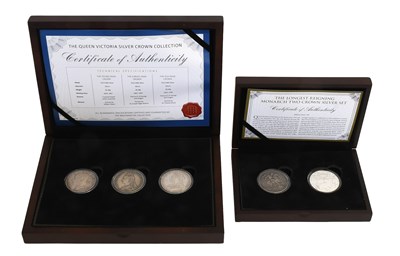 Lot 376 - The Queen Victoria Crown Collection,...