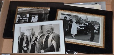 Lot 265 - Quantity of black and white photographs, some Royal interest Queen Mother