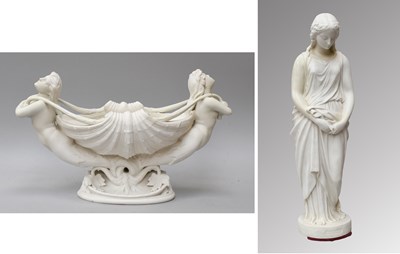 Lot 6 - A Copeland Parian Figure, 19th century, after...