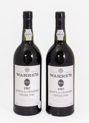 Lot 3104 - Warre's 1987 Quinta da Cavadinha Vintage Port...