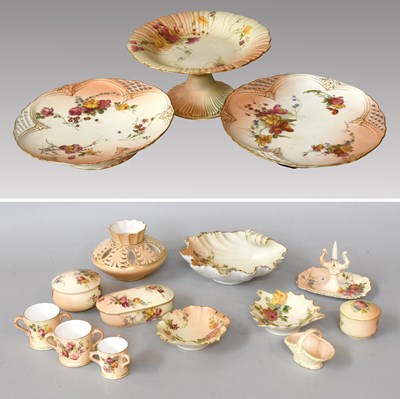 Lot 19 - A Collection of Royal Worcester Porcelain,...