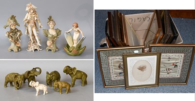 Lot 24 - A Collection of Decorative Figures, including...