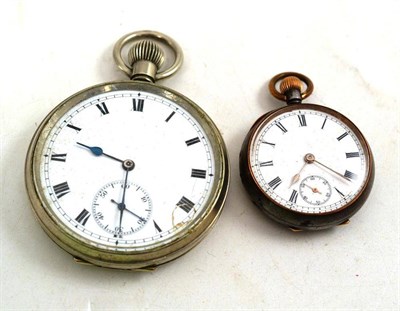 Lot 272 - Two pocket watches